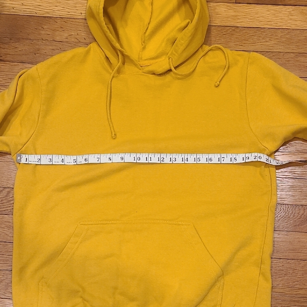 Men's Yellow Hoodie - Picture 4 of 8
